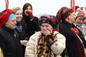 Carollers in Kyiv